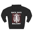 Heart Says Pit Back Says Balcony Hoodie UK