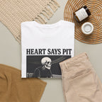 Heart Says Pit, Knees Say Balcony Tee