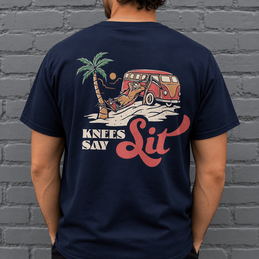 Heart Says Pit, Knees Say Sit Tee