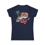 Heart Says Pit, Knees Say Sit - Women's Tee S / Navy