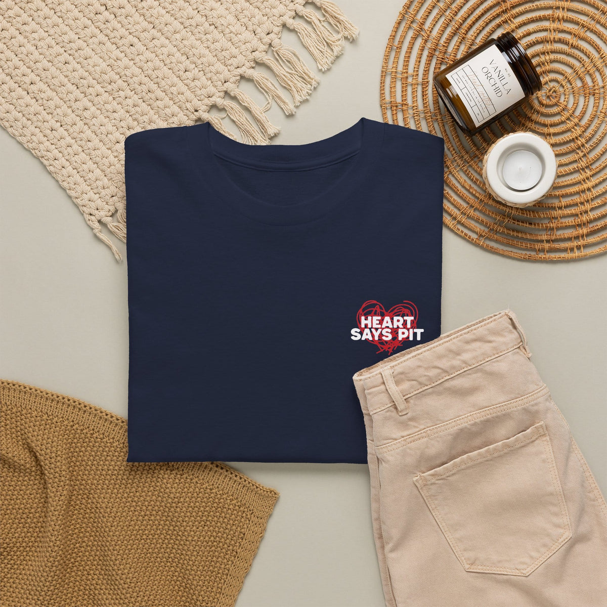 Hearts Says Pit, Back Says Balcony Tee