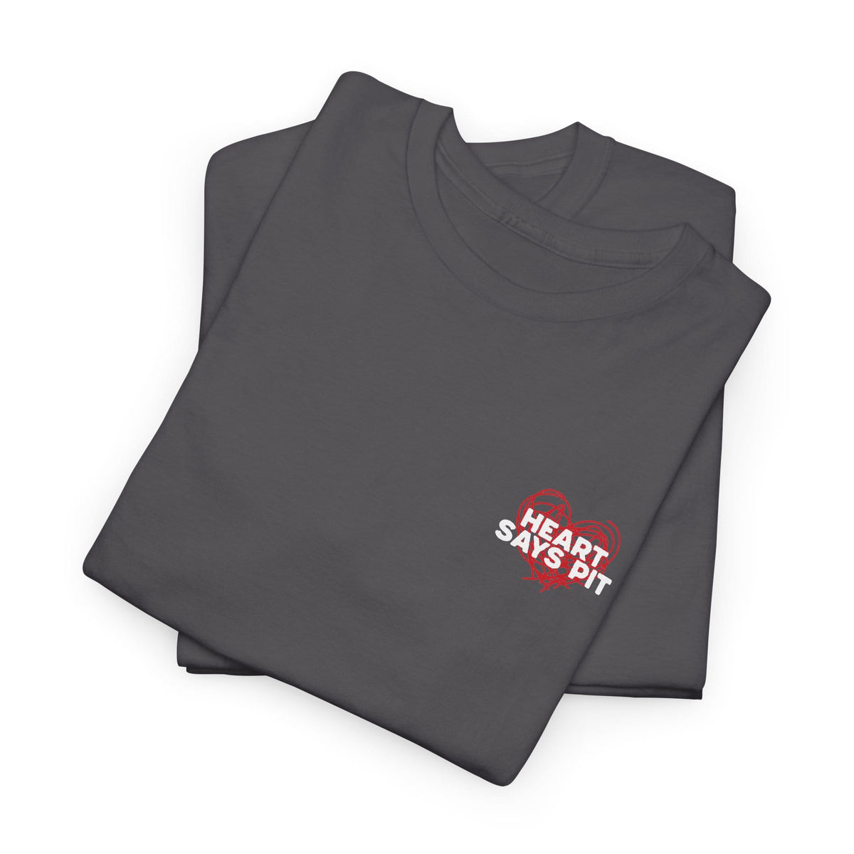 Hearts Says Pit, Back Says Balcony Tee