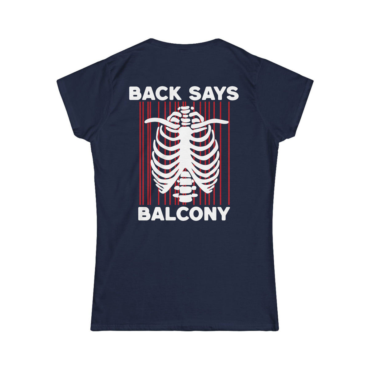 Hearts Says Pit, Back Says Balcony - Women's Tee UK