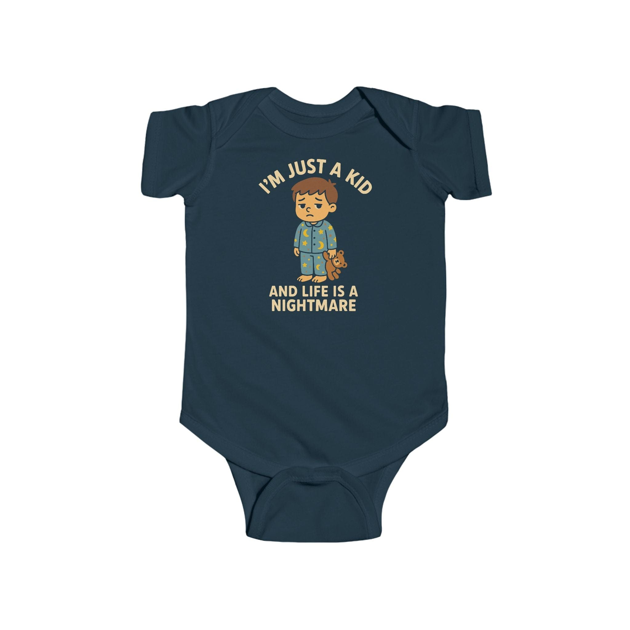 I'm Just A Kid - Onesie UK Navy / NB (0-3M)