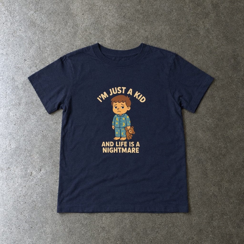 I'm Just A Kid - Toddler Tee UK Navy / 2T