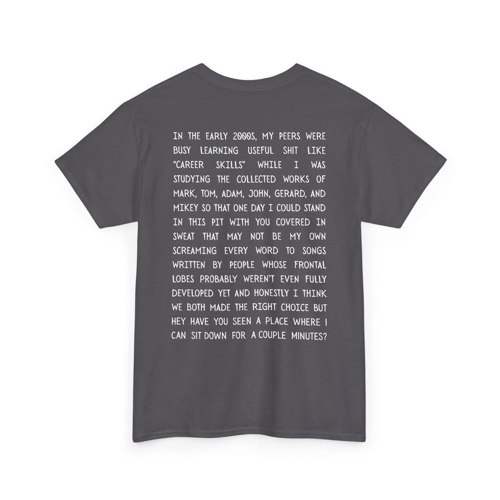 In the Early 2000s Tee Charcoal / S