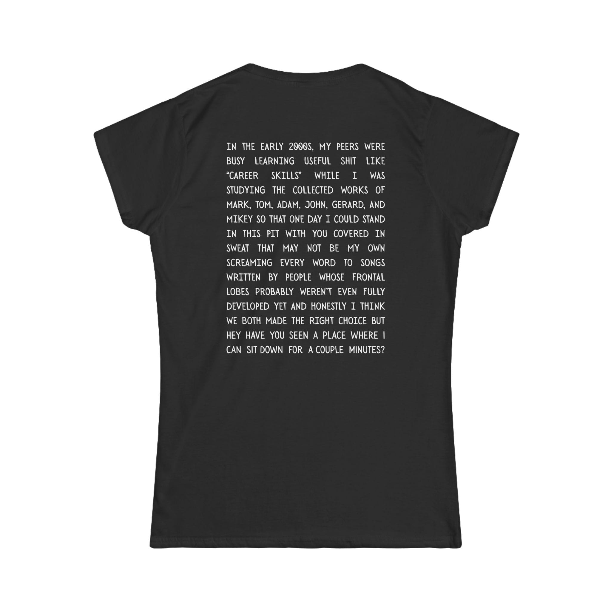 In the Early 2000s - Women's Tee S / Black