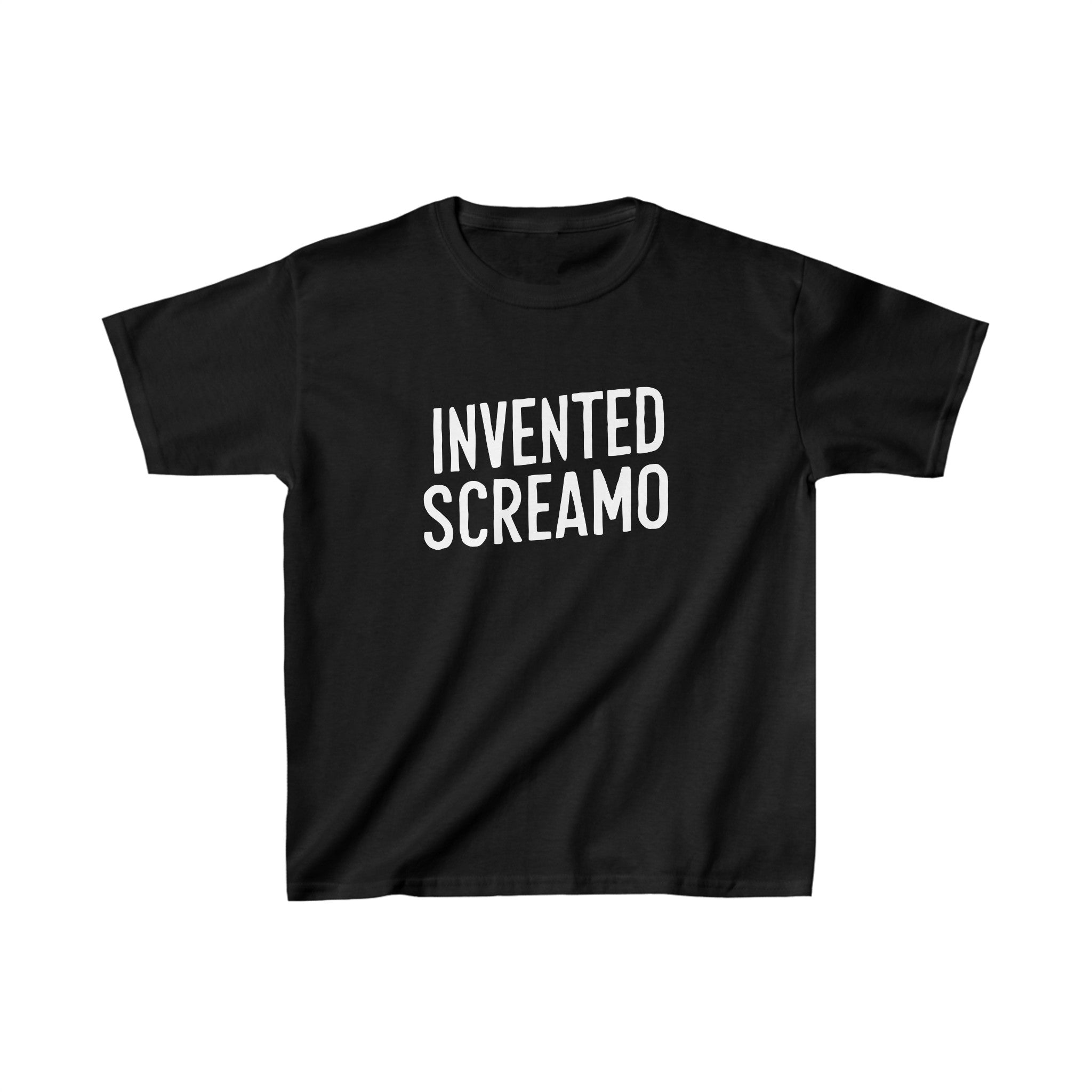 Invented Screamo Youth Tee Black / XS