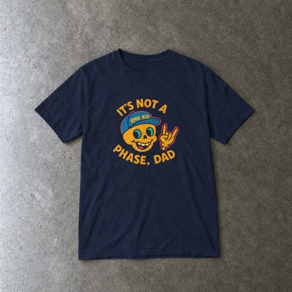 It's Not A Phase, Dad - Youth Tee UK XS / Navy