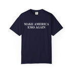 Make America Emo Again Tee on Comfort Colors True Navy / S