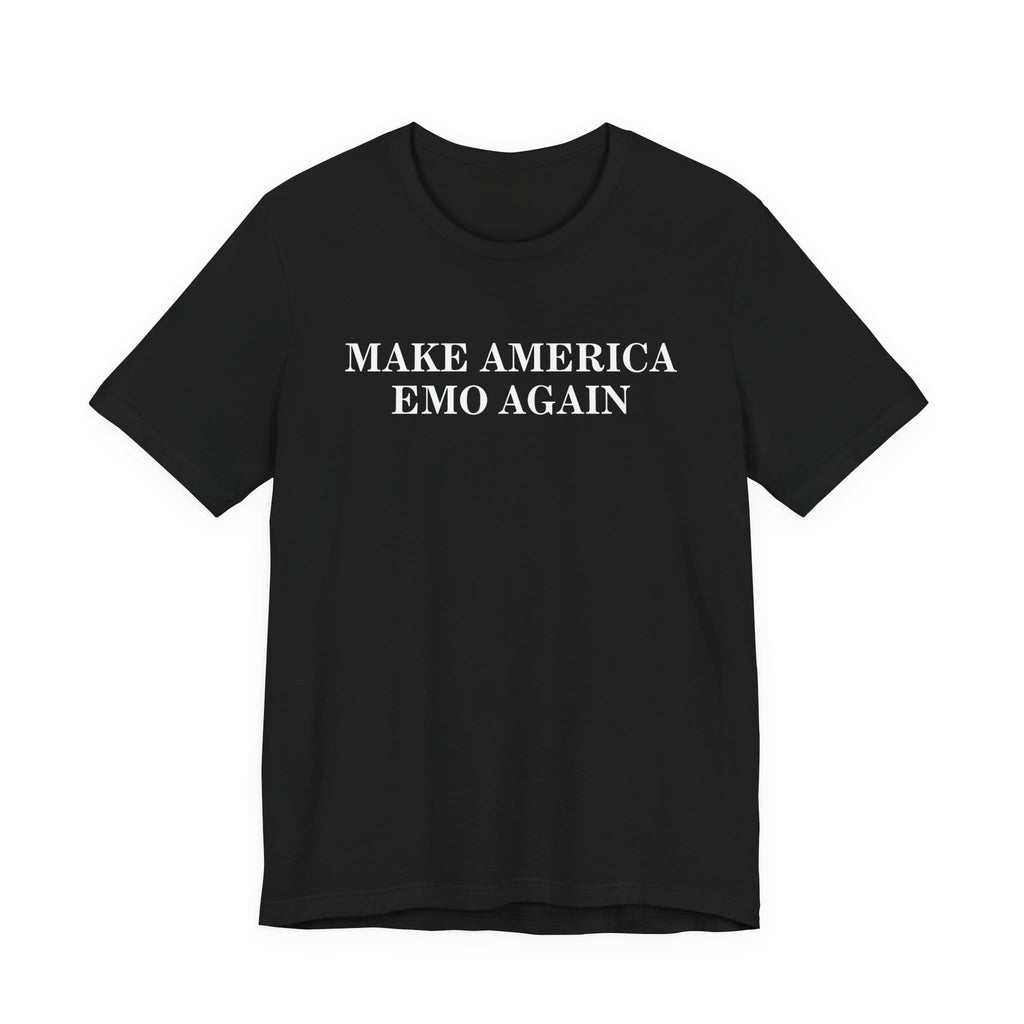 Make America Emo Again Tee S / Black
