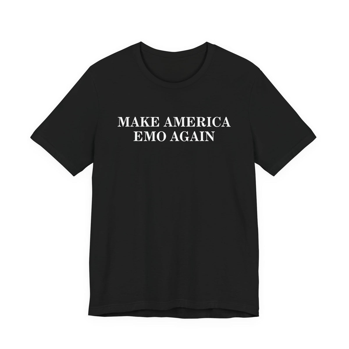 Make America Emo Again Tee S / Black