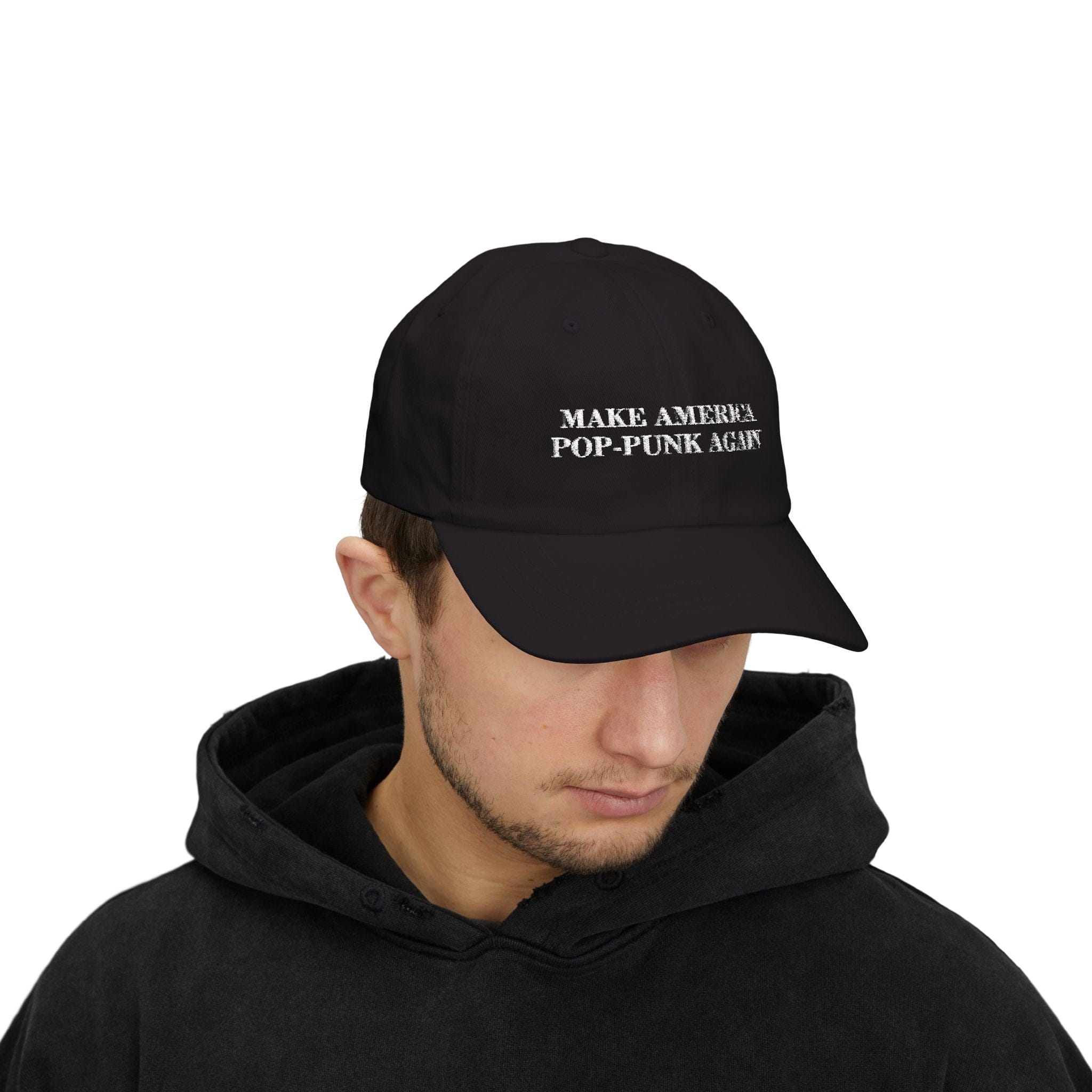 Make America Pop-Punk Again Hat Black / One size