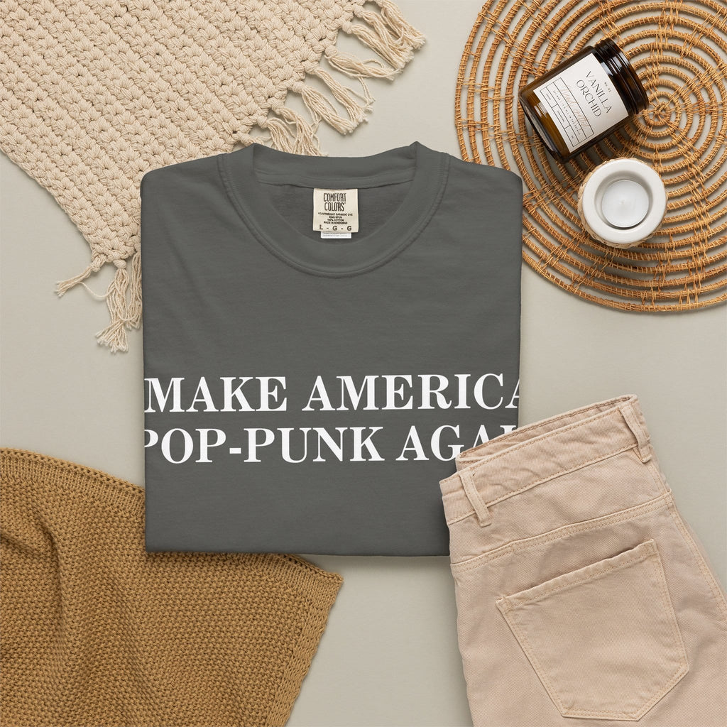 Make America Pop-Punk Again Tee on Comfort Colors