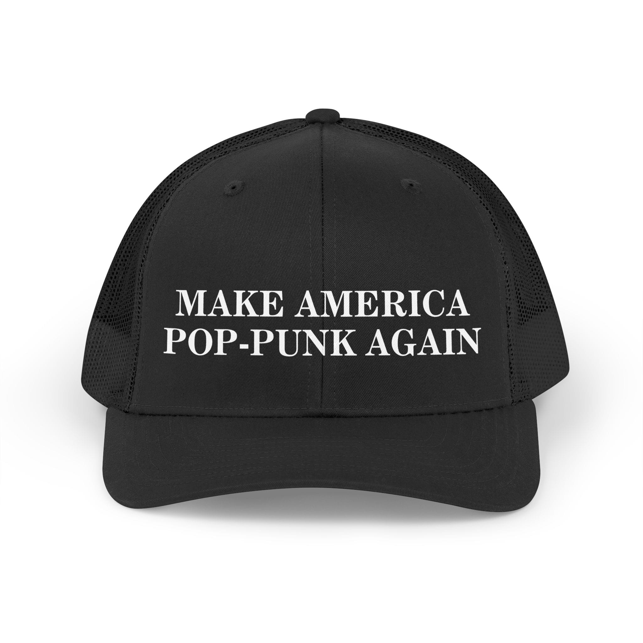 Make America Pop-Punk Again Trucker Hat One size / Black