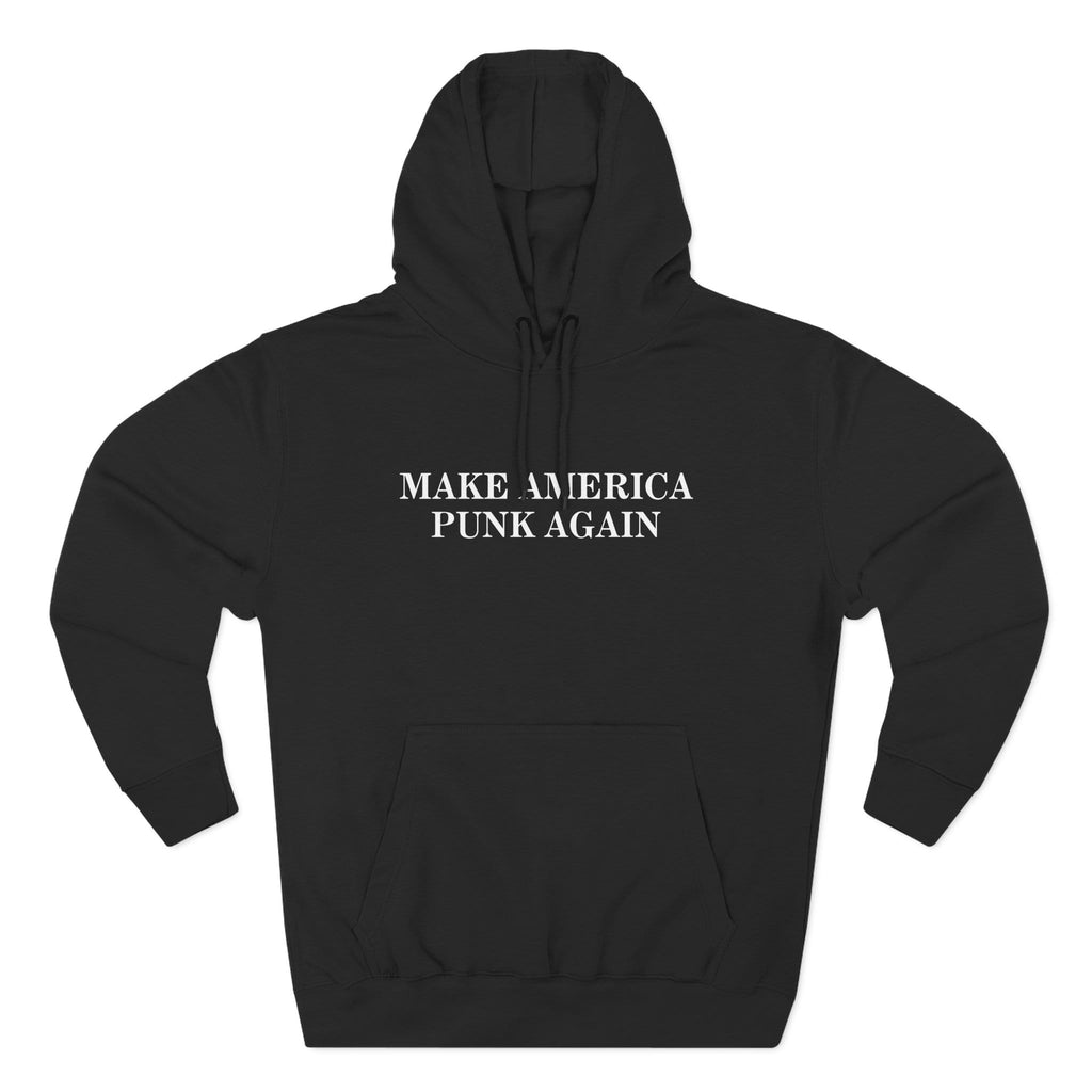 Make America Punk Again Hoodie UK Black / S
