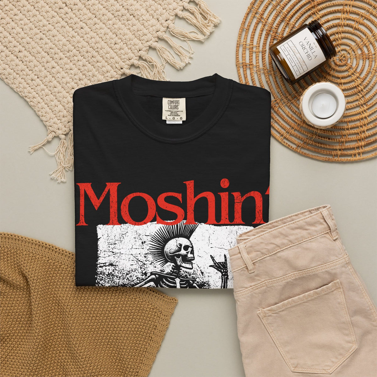 Moshin' Since the 90s Tee on Comfort Colors