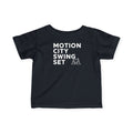 Motion City Swing Set - Infant Tee UK Black / 6M