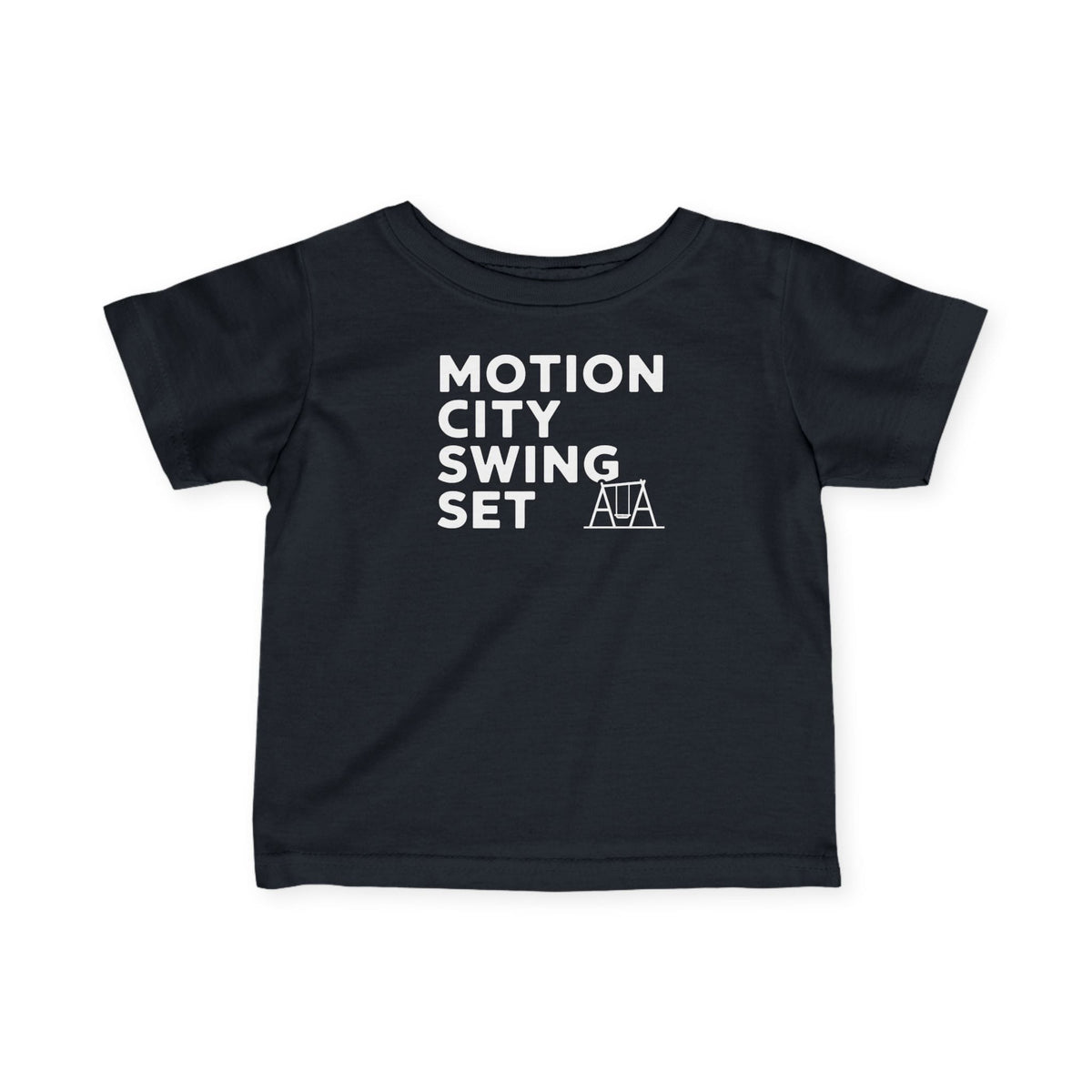 Motion City Swing Set - Infant Tee UK Black / 6M