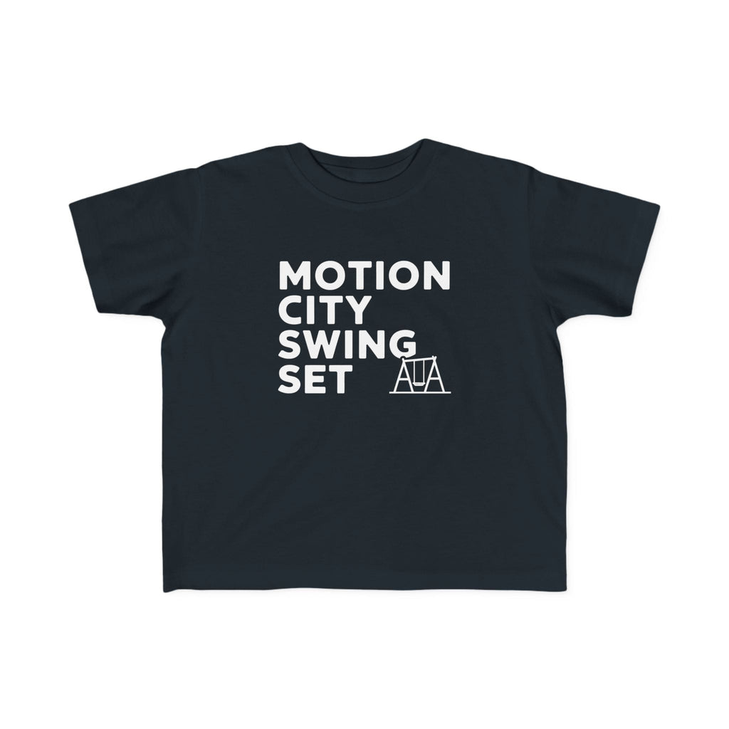Motion City Swing Set - Toddler Tee UK Black / 2T