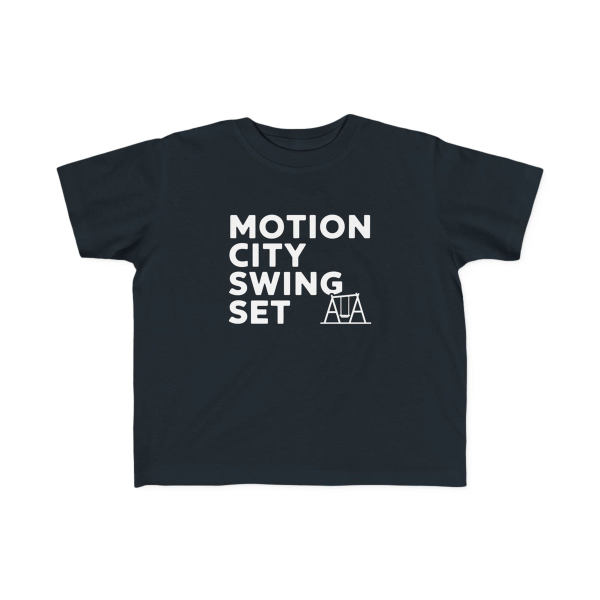 Motion City Swing Set - Toddler Tee UK Black / 2T