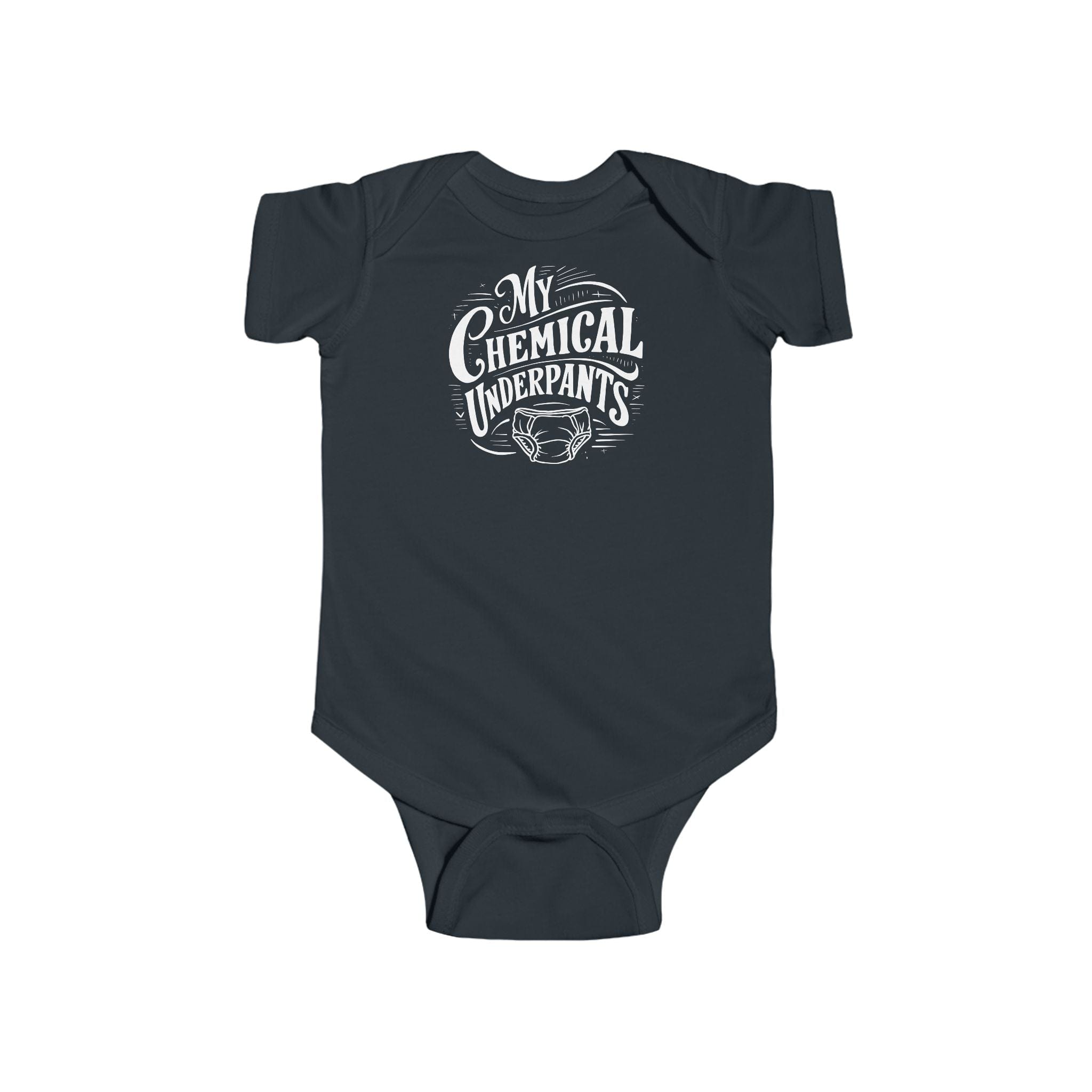 My Chemical Underpants - Onesie UK Black / NB (0-3M)