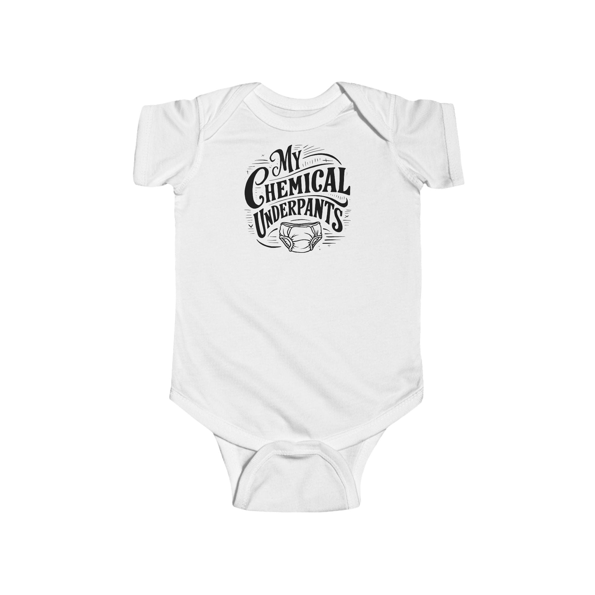 My Chemical Underpants - Onesie UK White / NB (0-3M)