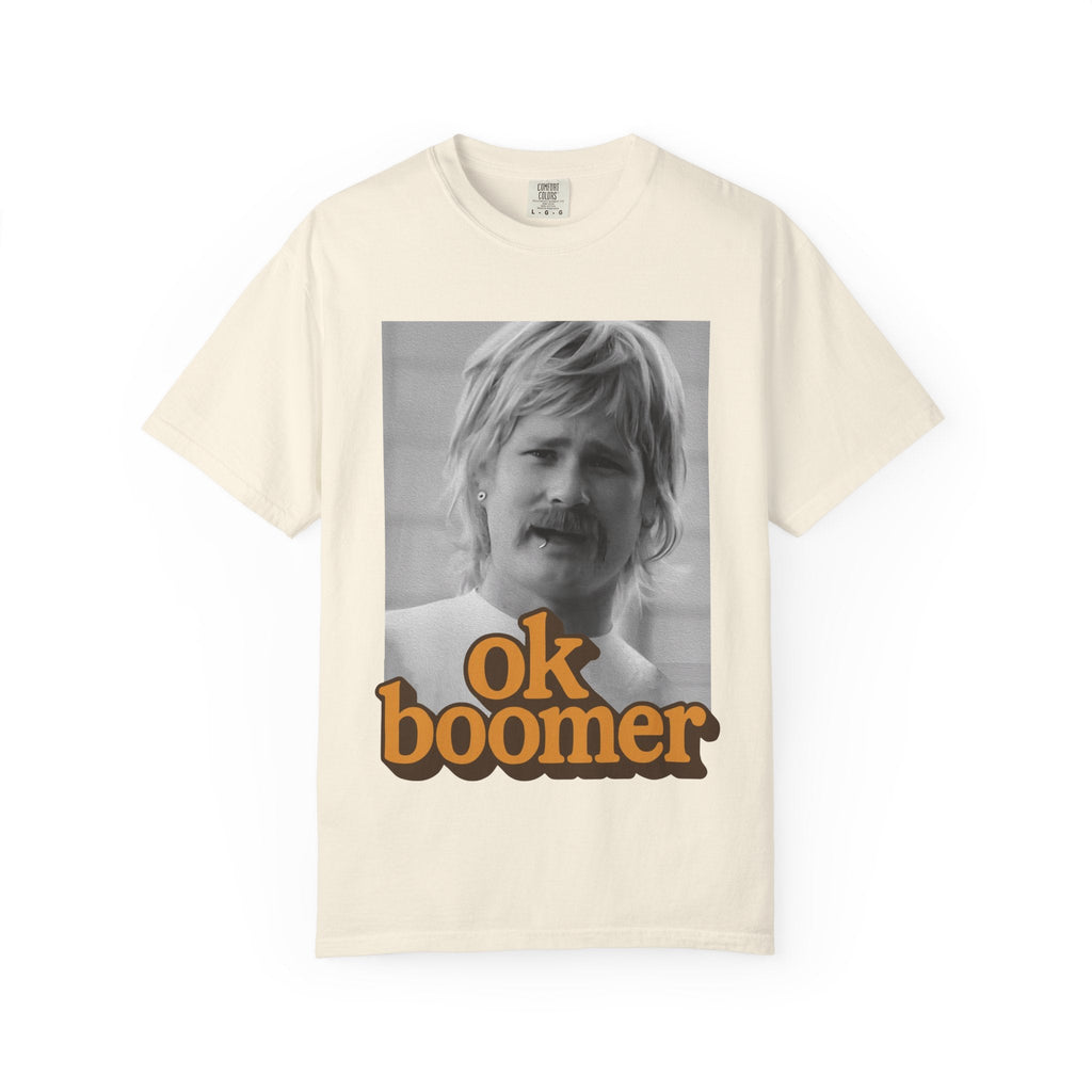 ok boomer on Comfort Colors Ivory / S