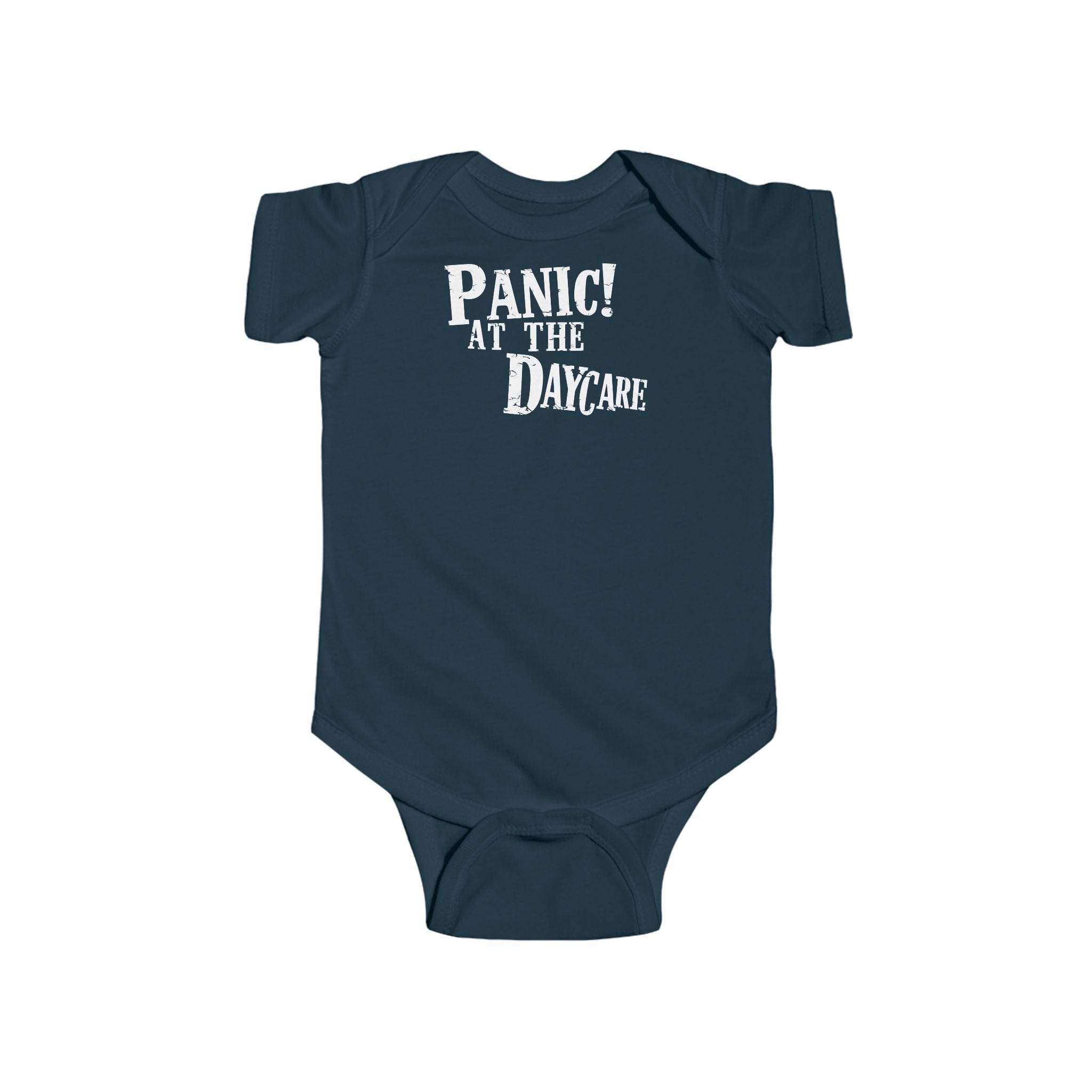 Panic! At The Daycare - Onesie UK Navy / NB (0-3M)