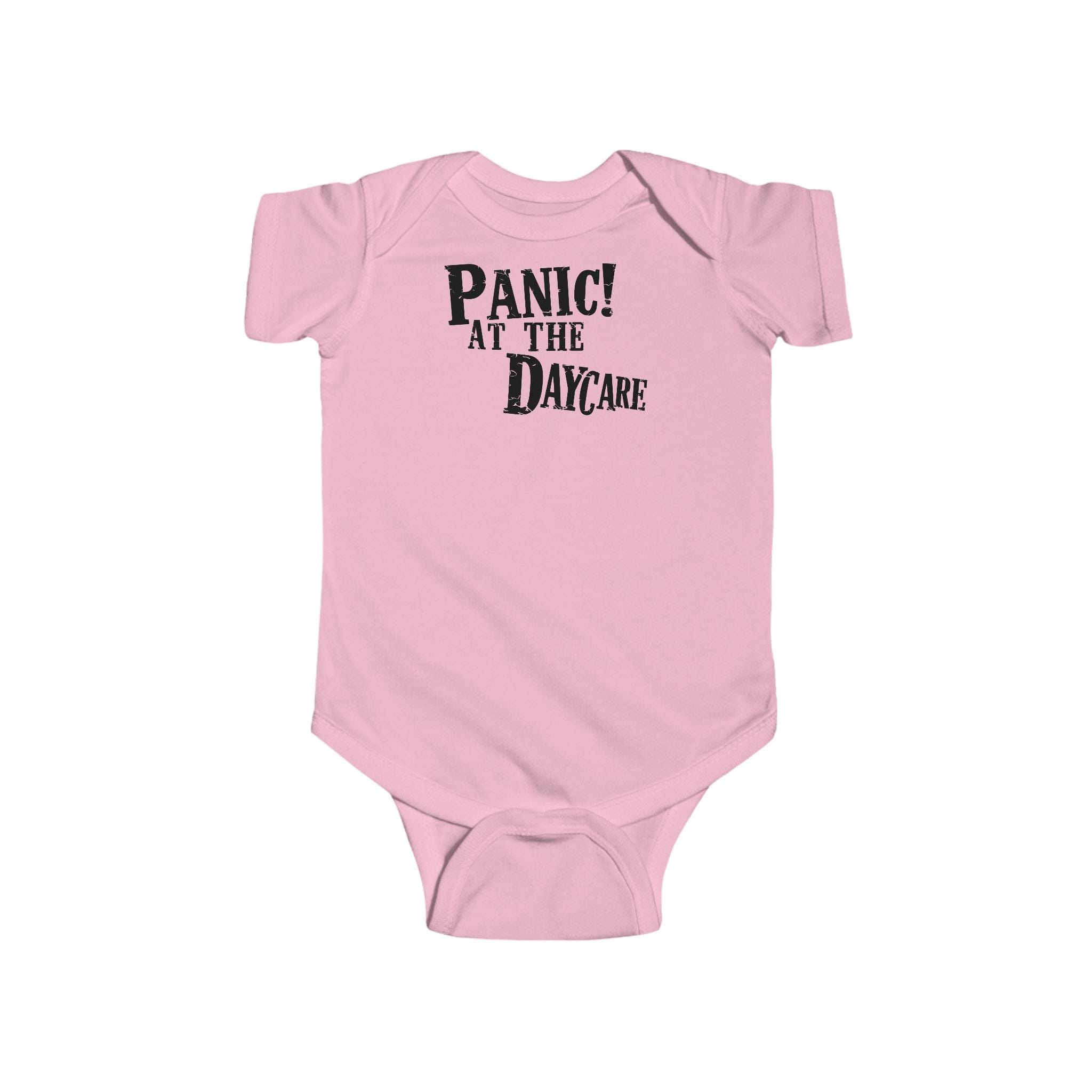 Panic! At The Daycare - Onesie UK Pink / NB (0-3M)