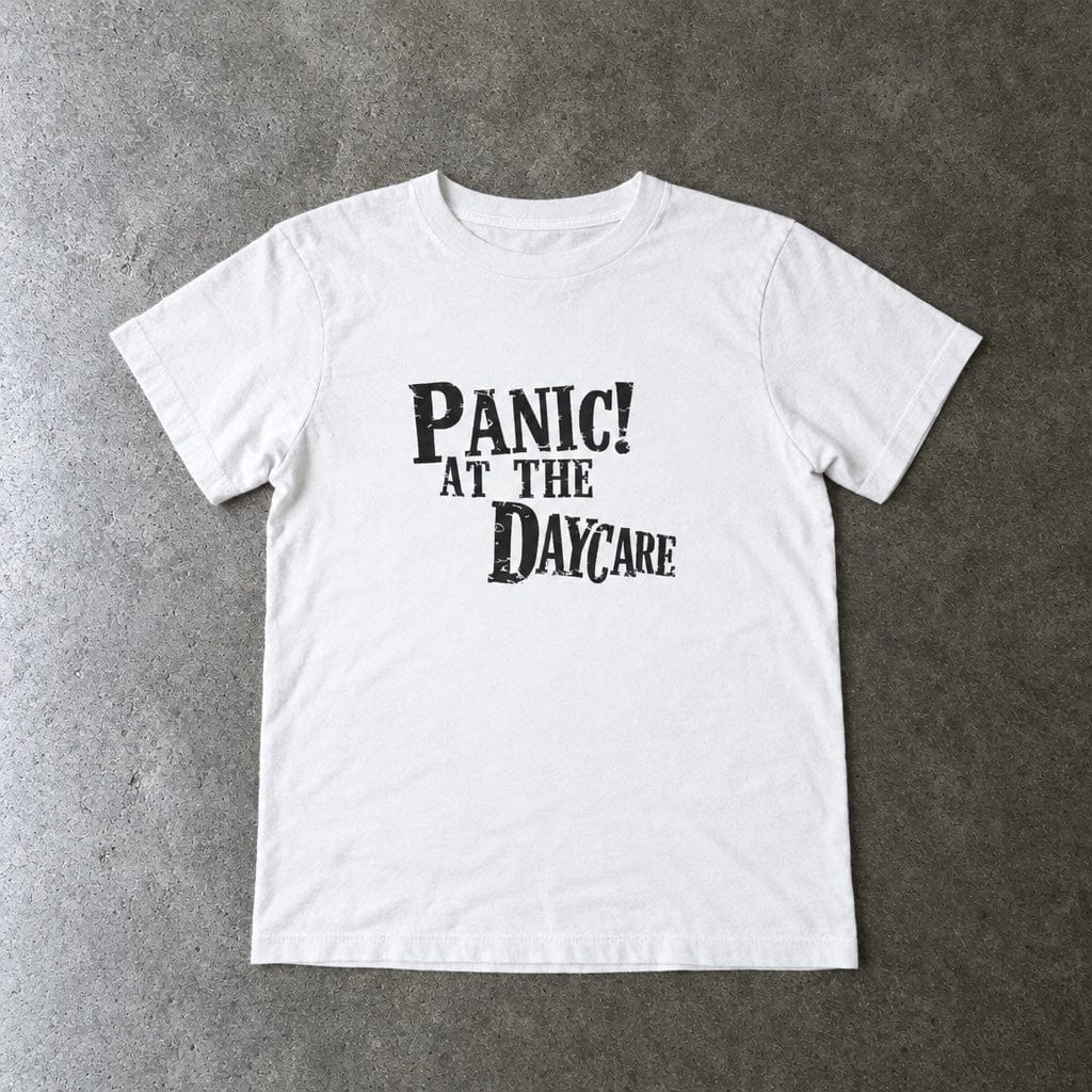 Panic! At The Daycare - Toddler Tee UK White / 2T