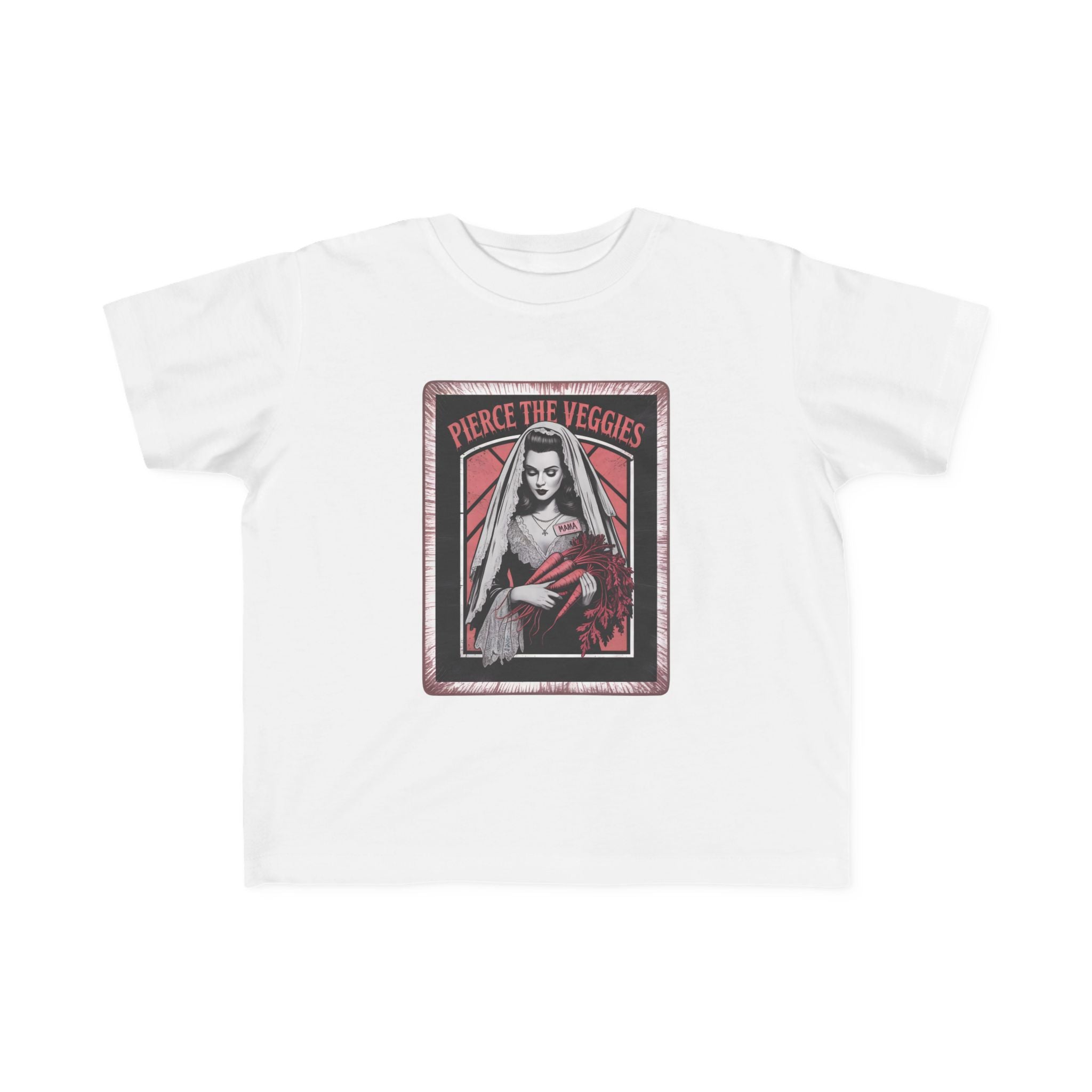 Pierce the Veggies - Toddler Tee UK White / 2T