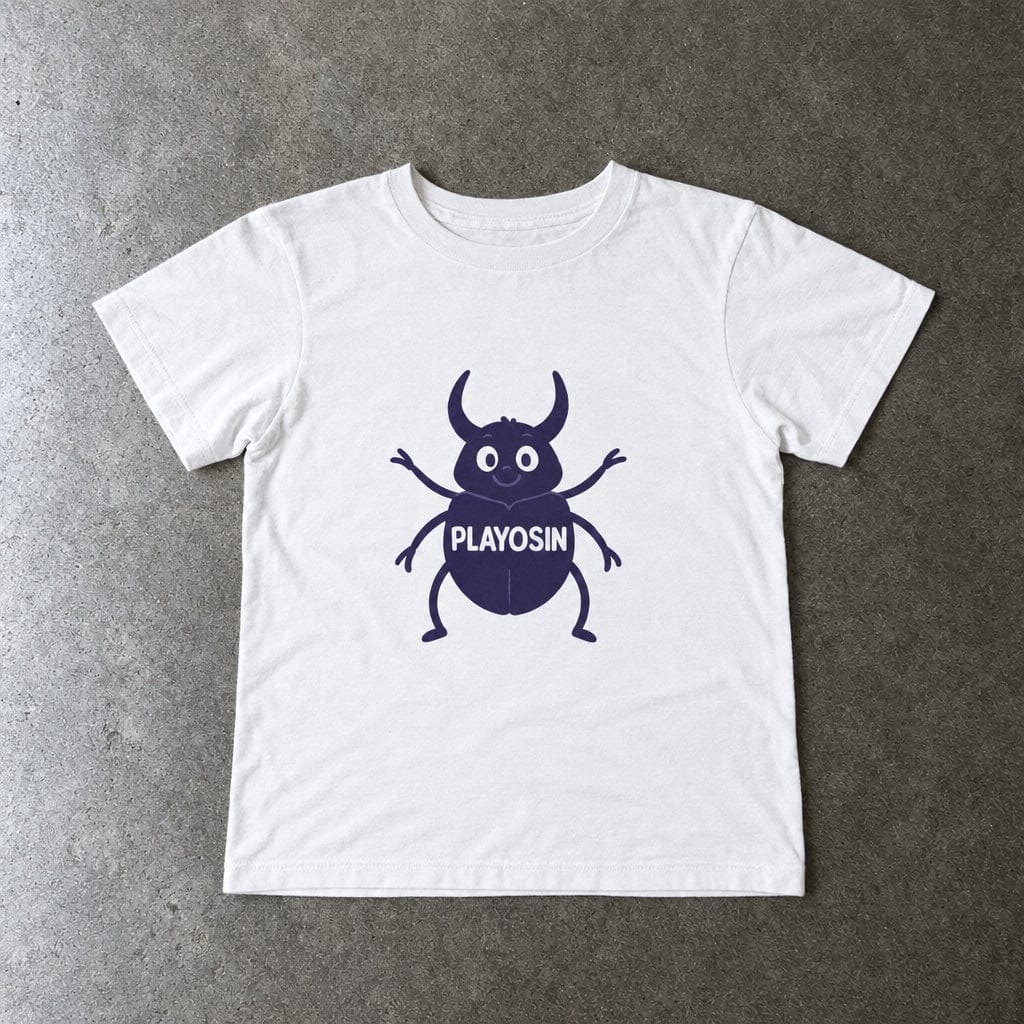 Playosin - Toddler Tee UK White / 2T
