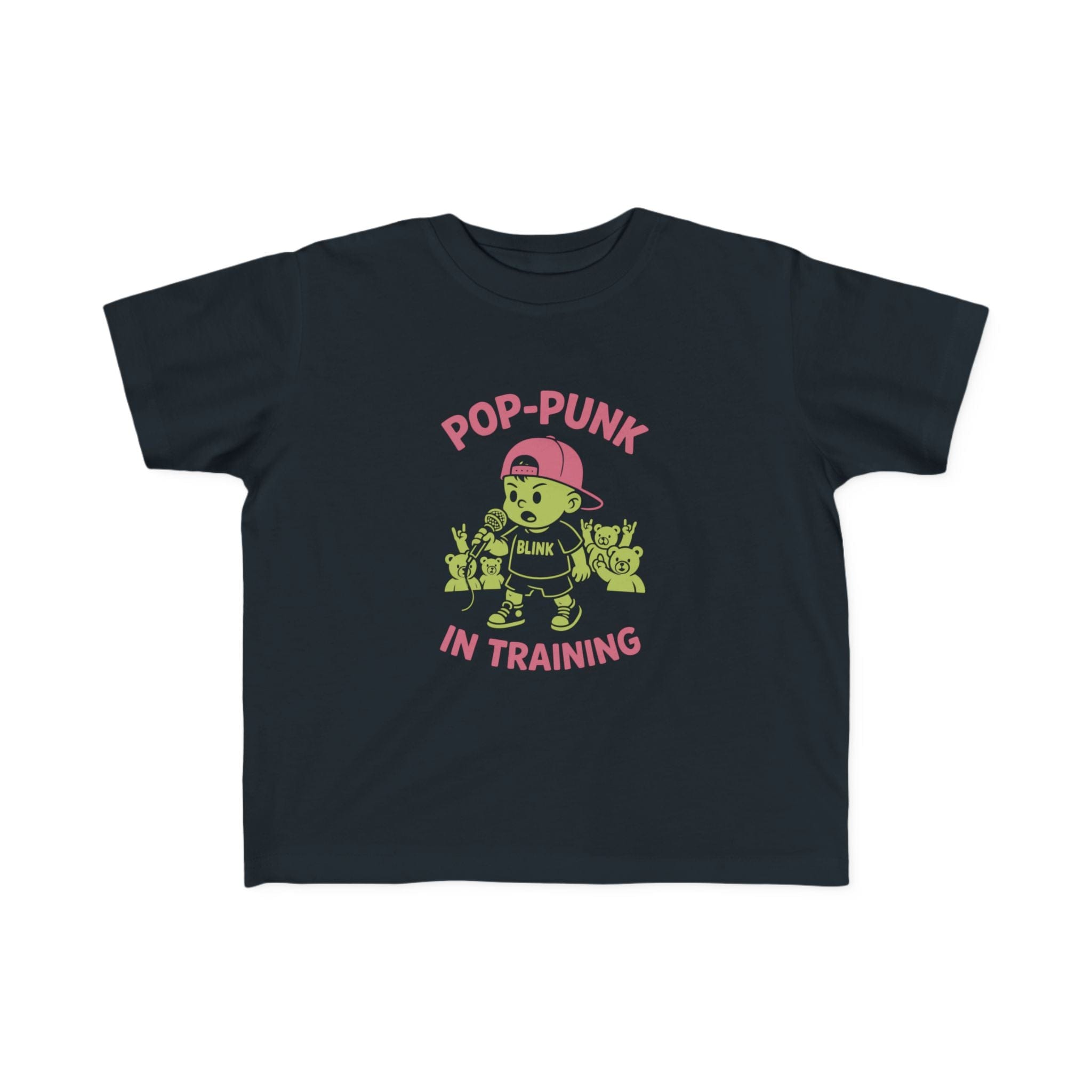 Pop-Punk In Training - Toddler Tee UK Black / 2T