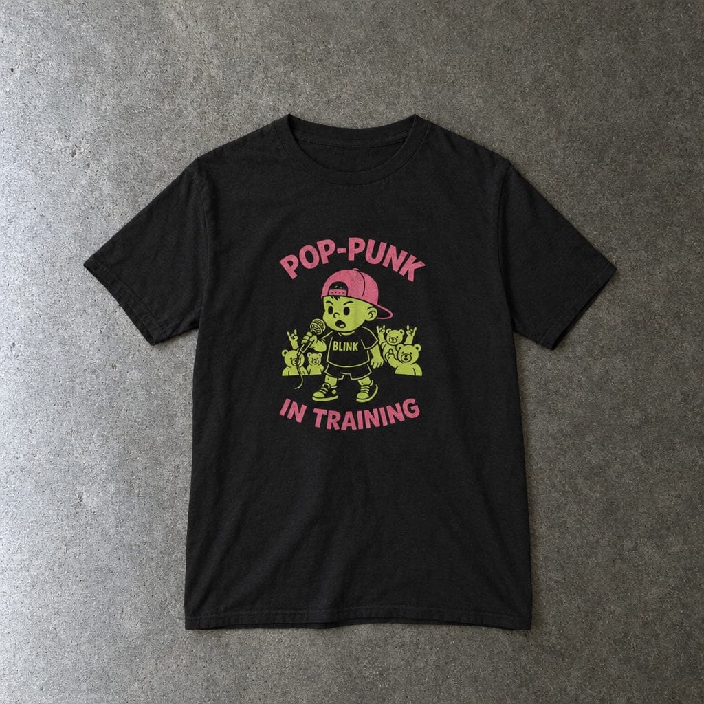 Pop-Punk in Training - Youth Tee UK XS / Black