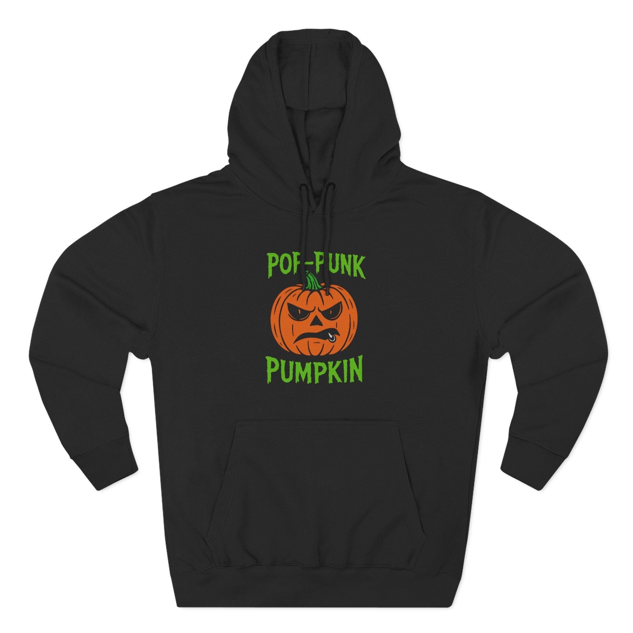 Pop-punk Pumpkin Adult Hoodie XS / Black