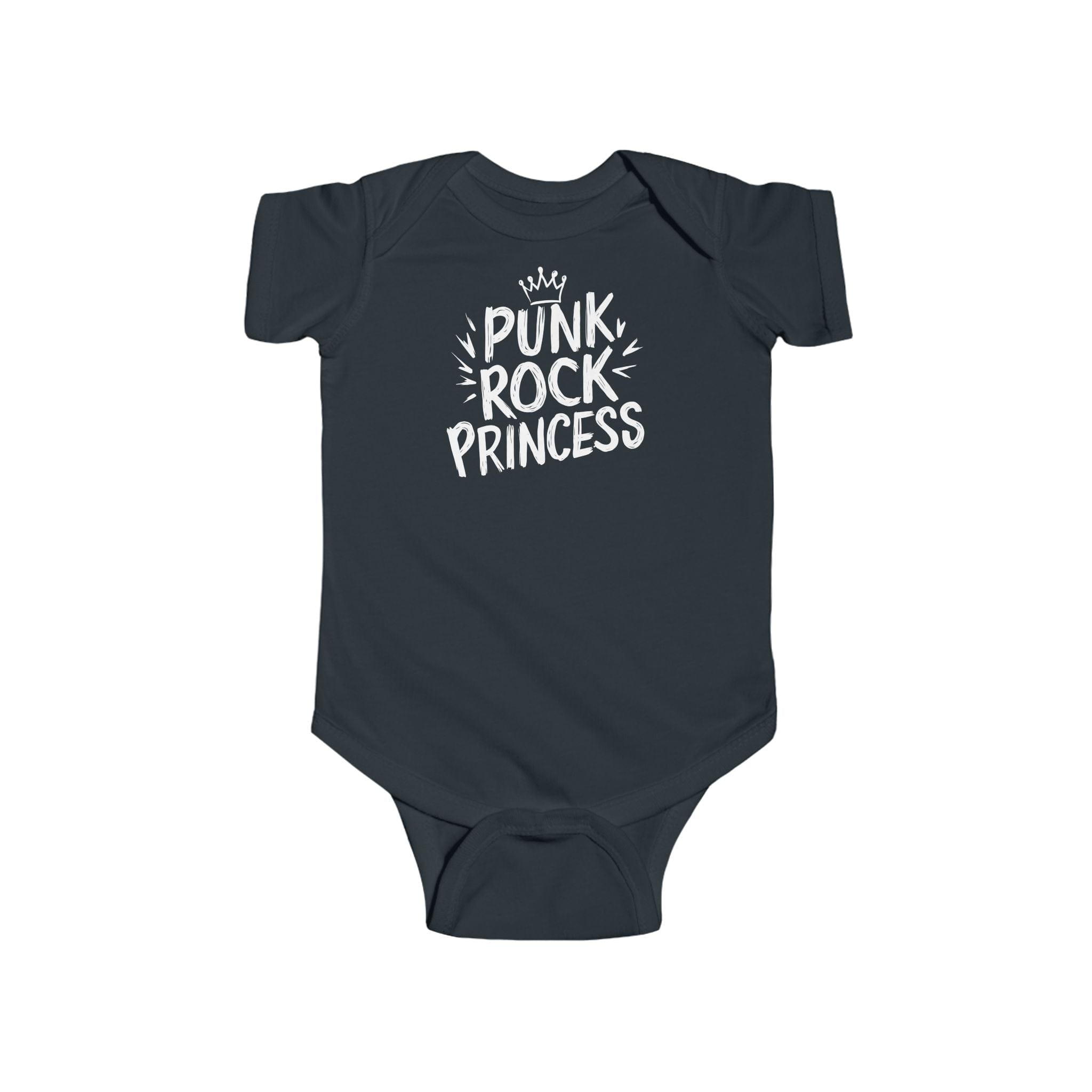 Punk Rock Princess - Onesie UK Black / NB (0-3M)