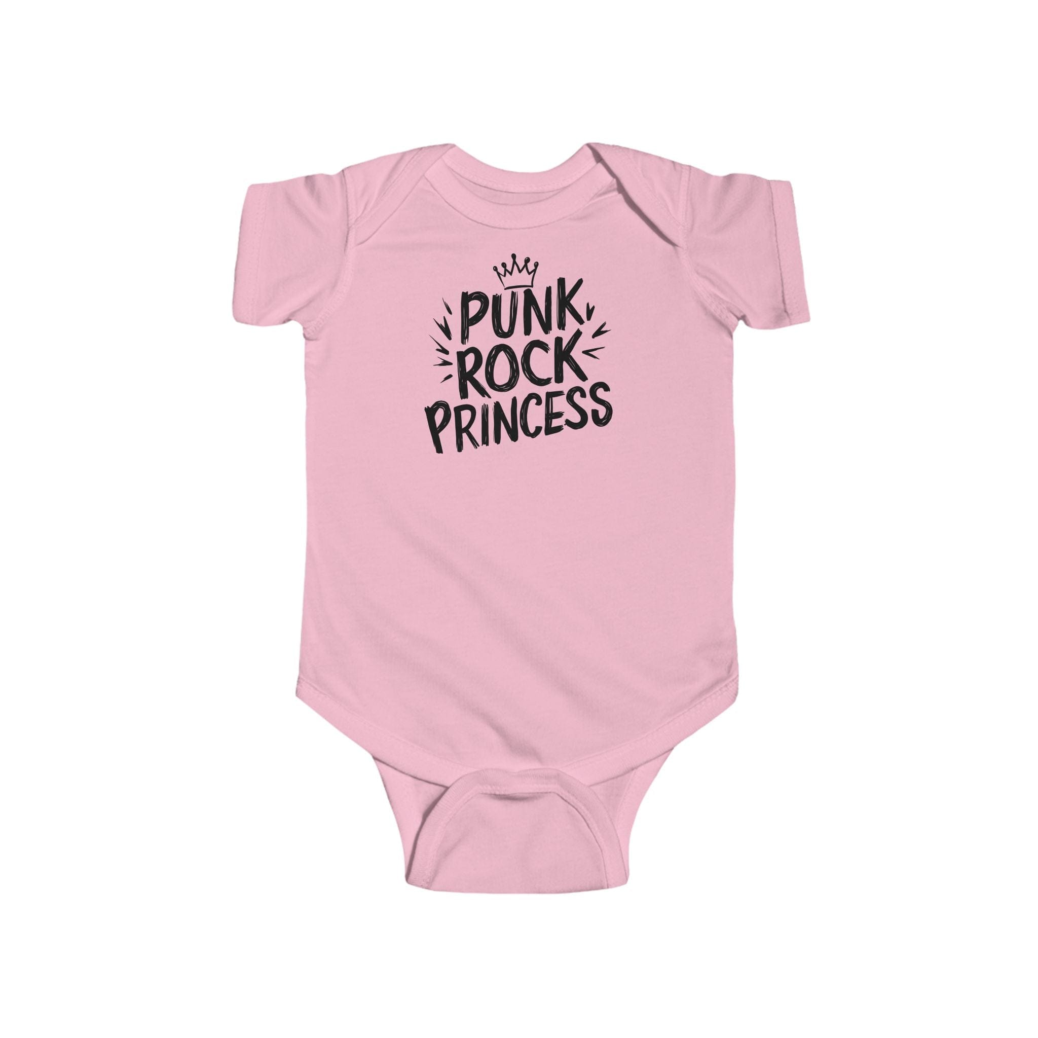 Punk Rock Princess - Onesie UK Pink / NB (0-3M)