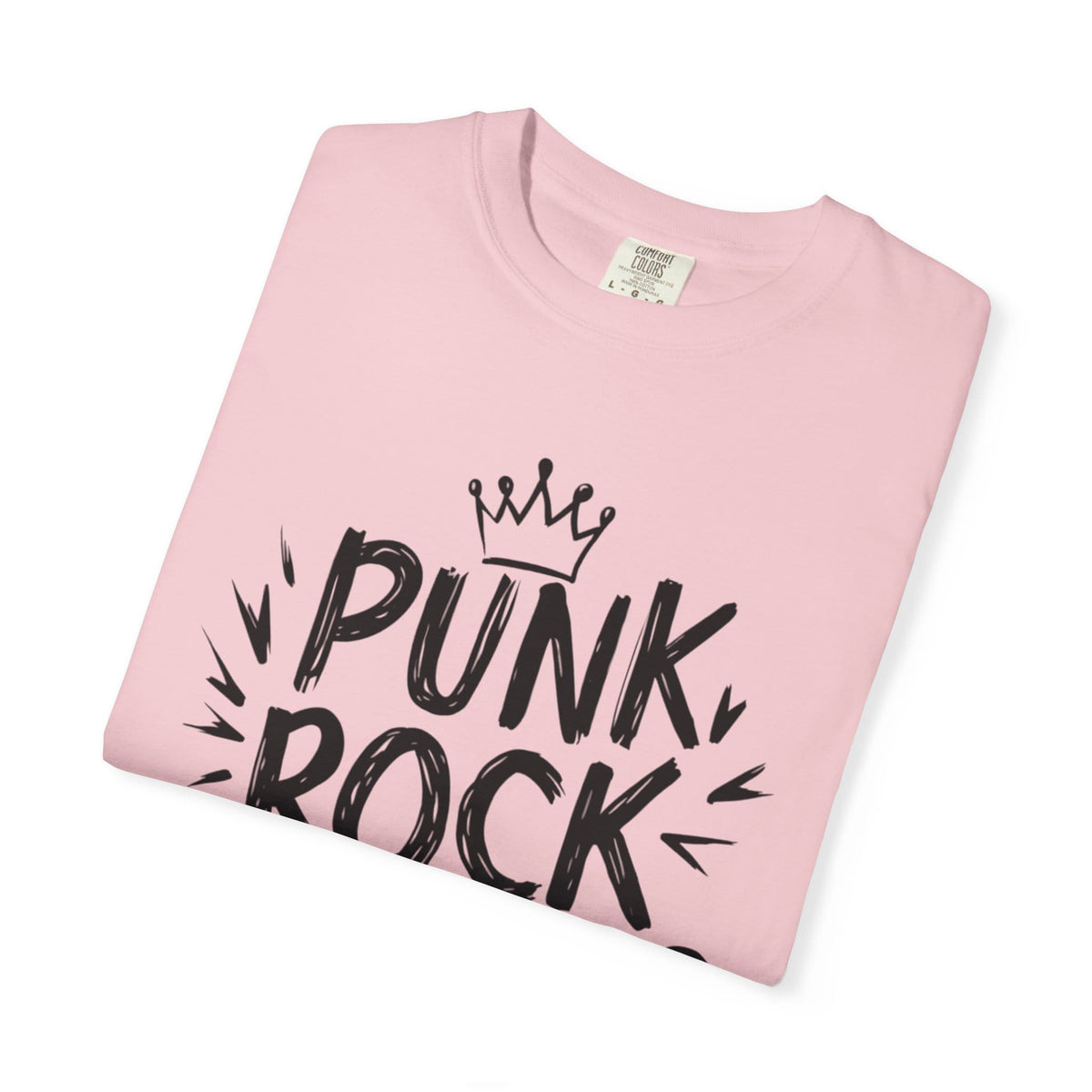Punk Rock Princess Tee on Comfort Colors