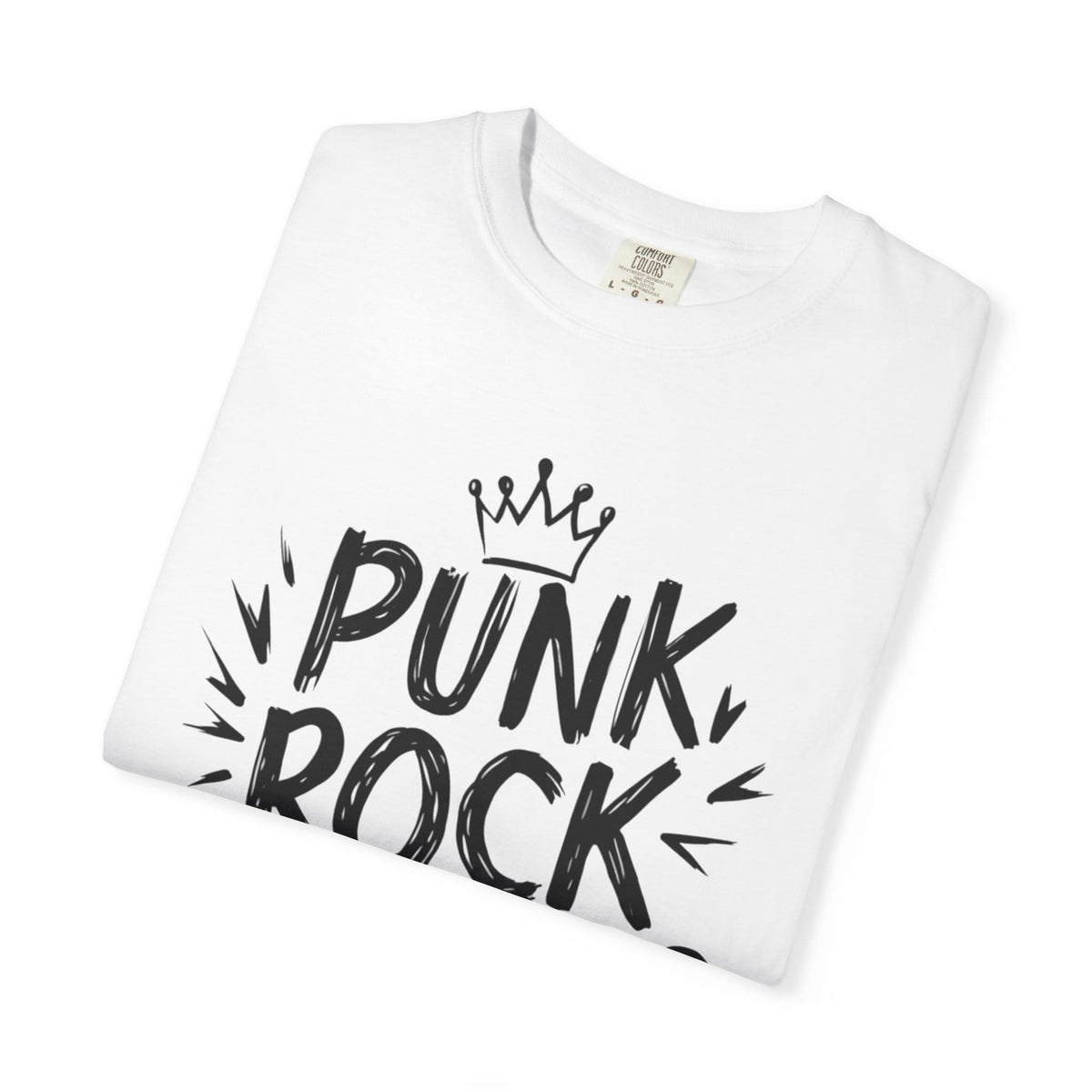 Punk Rock Princess Tee on Comfort Colors