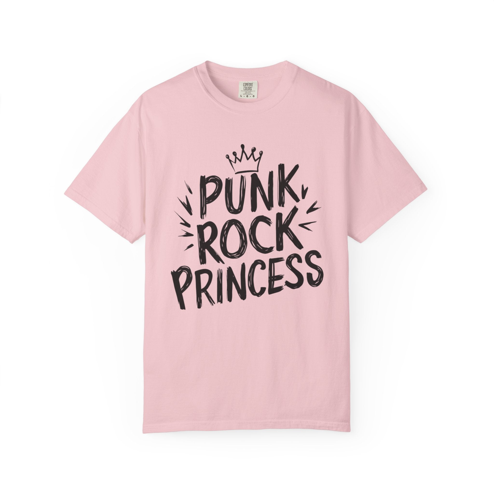 Punk Rock Princess Tee on Comfort Colors Blossom / XL