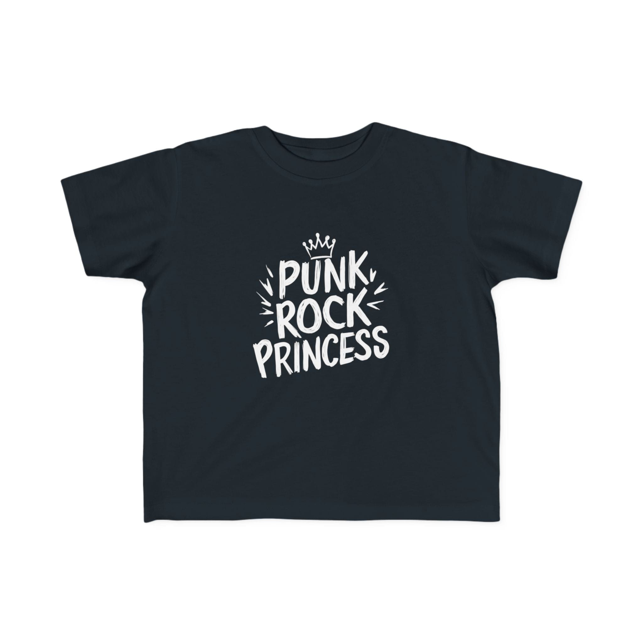 Punk Rock Princess - Toddler Tee UK Black / 2T