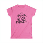 Punk Rock Princess Women's Fitted Tee S / Azalea