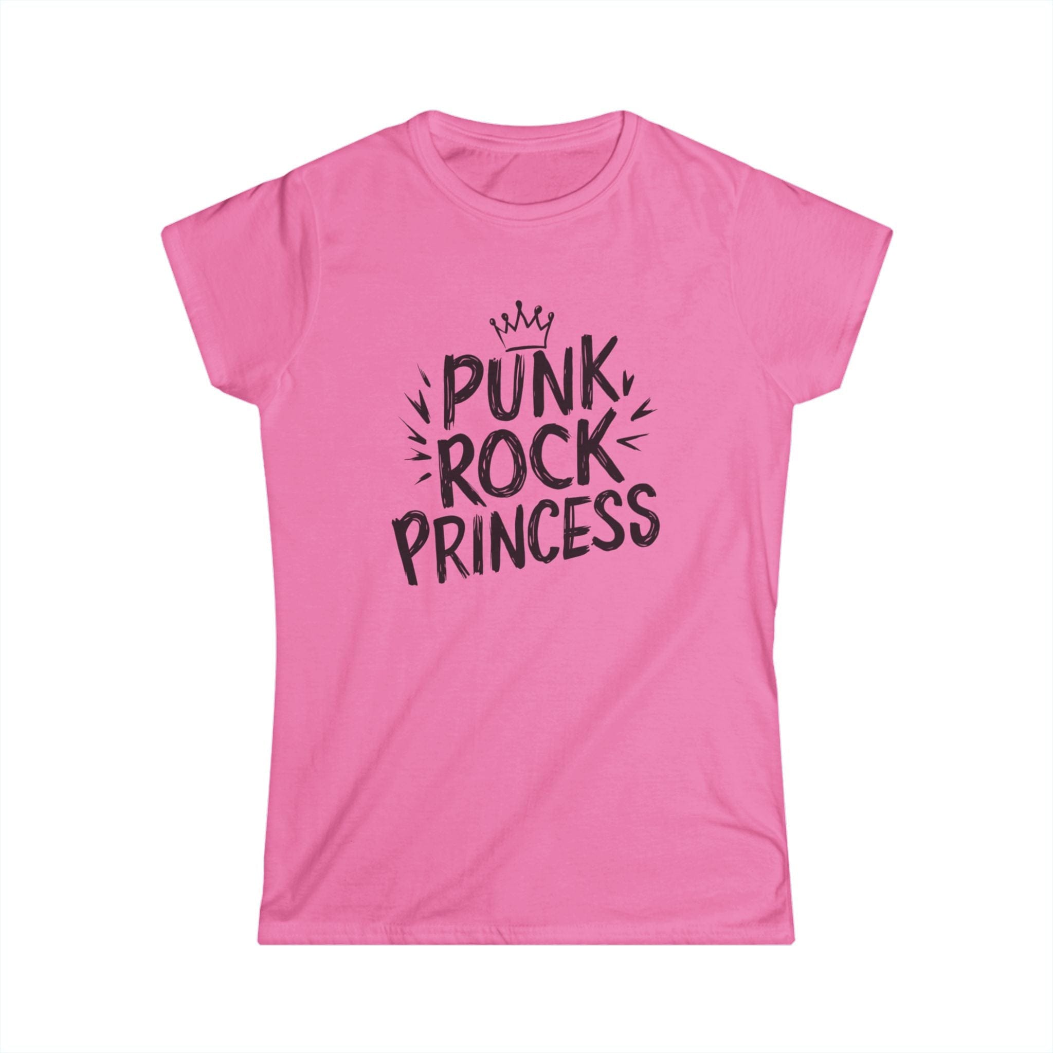 Punk Rock Princess Women's Fitted Tee S / Azalea