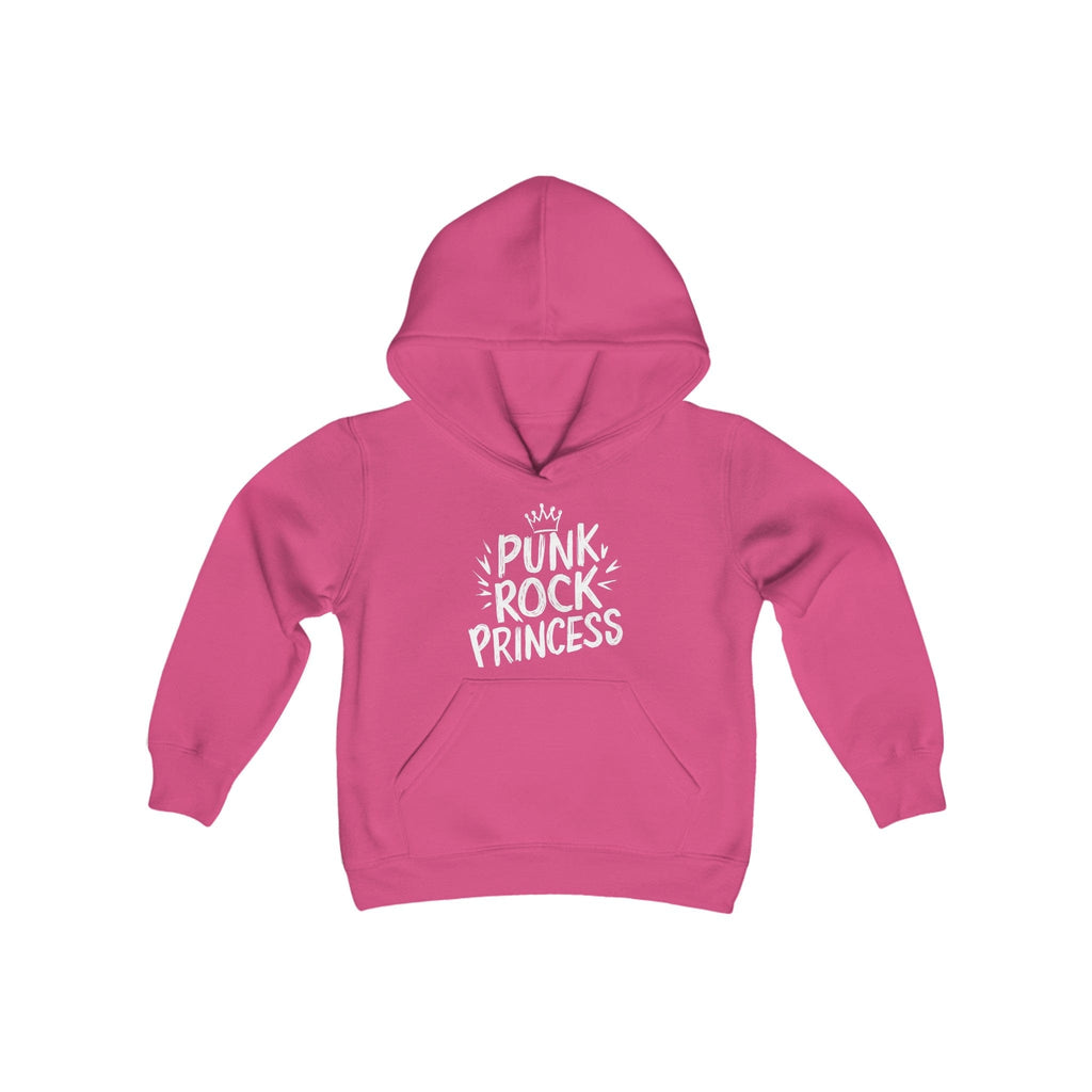 Punk Rock Princess Youth Hoodie Heliconia / S