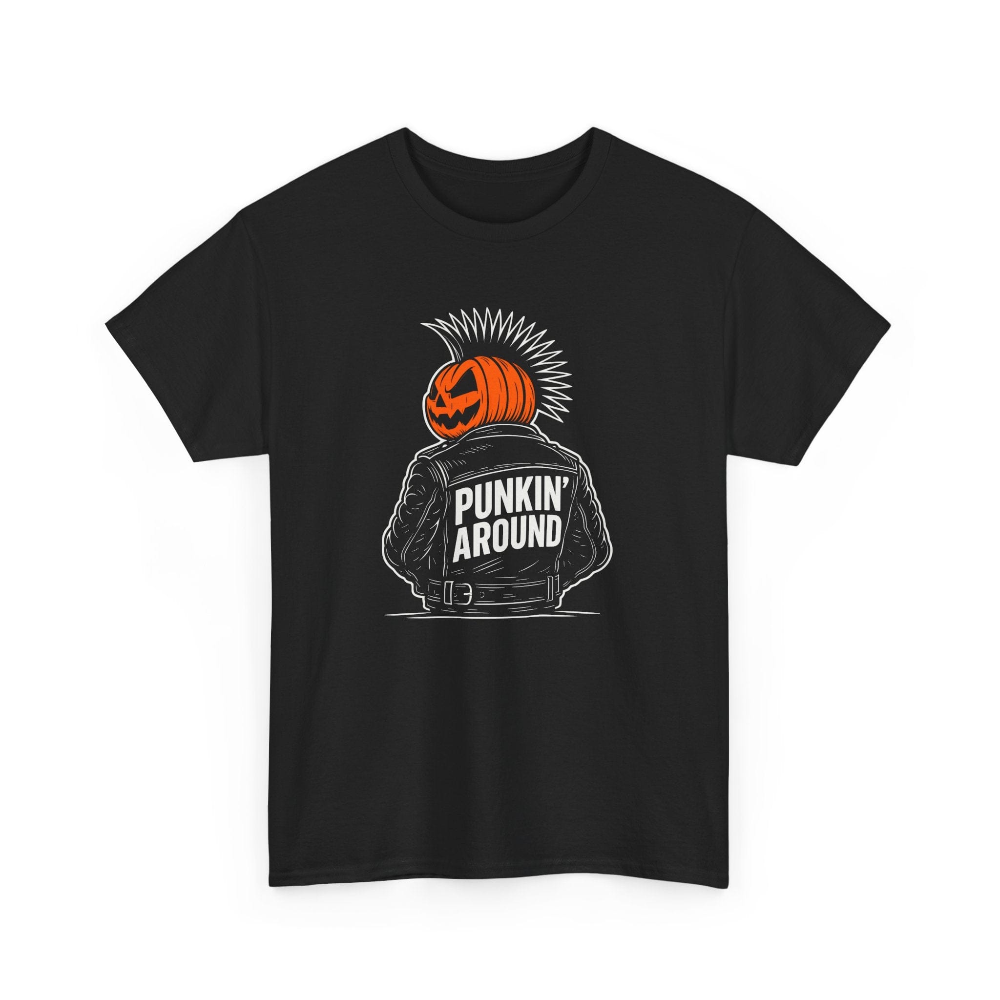 Punkin' Around Adult Tee Black / S
