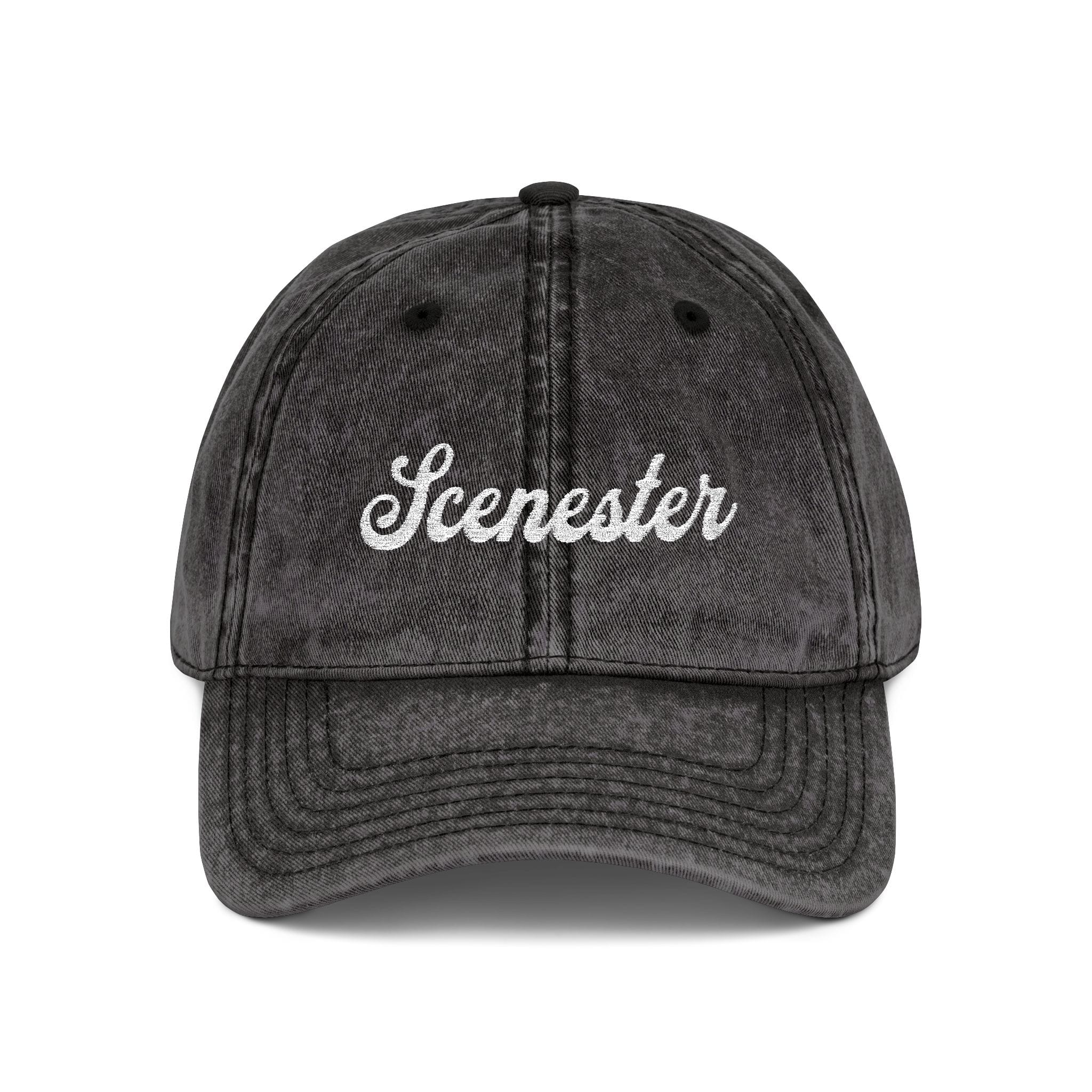 Scenester Vintage Cap One size / Black
