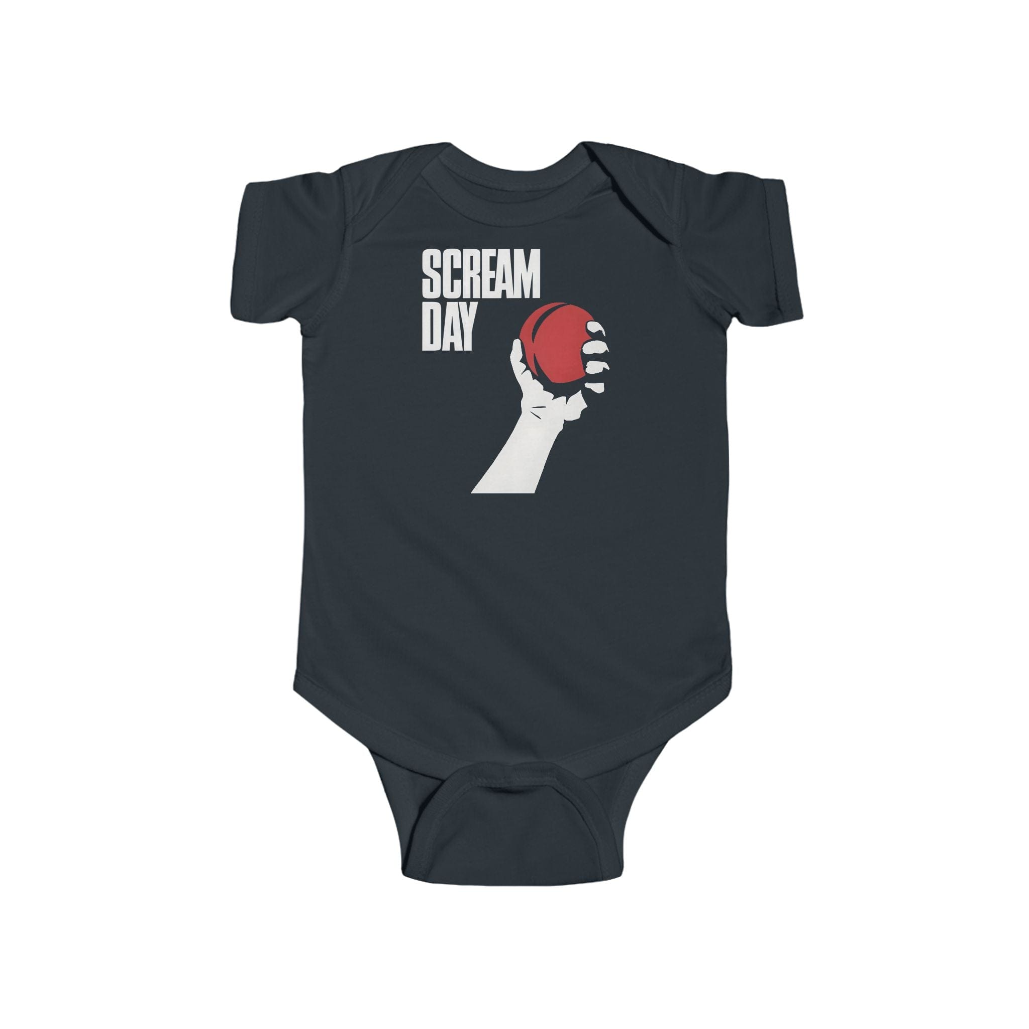Scream Day - Onesie UK Black / NB (0-3M)