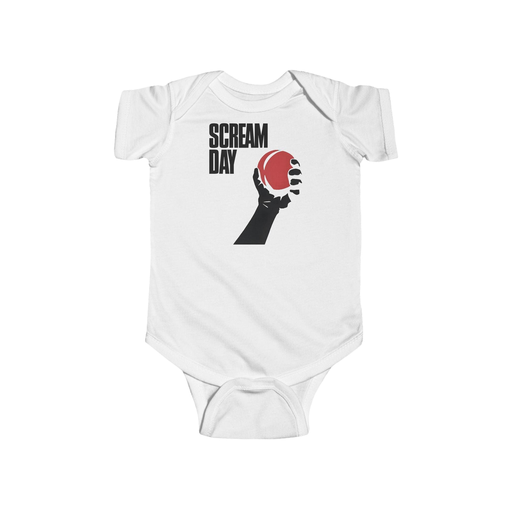 Scream Day - Onesie UK White / NB (0-3M)
