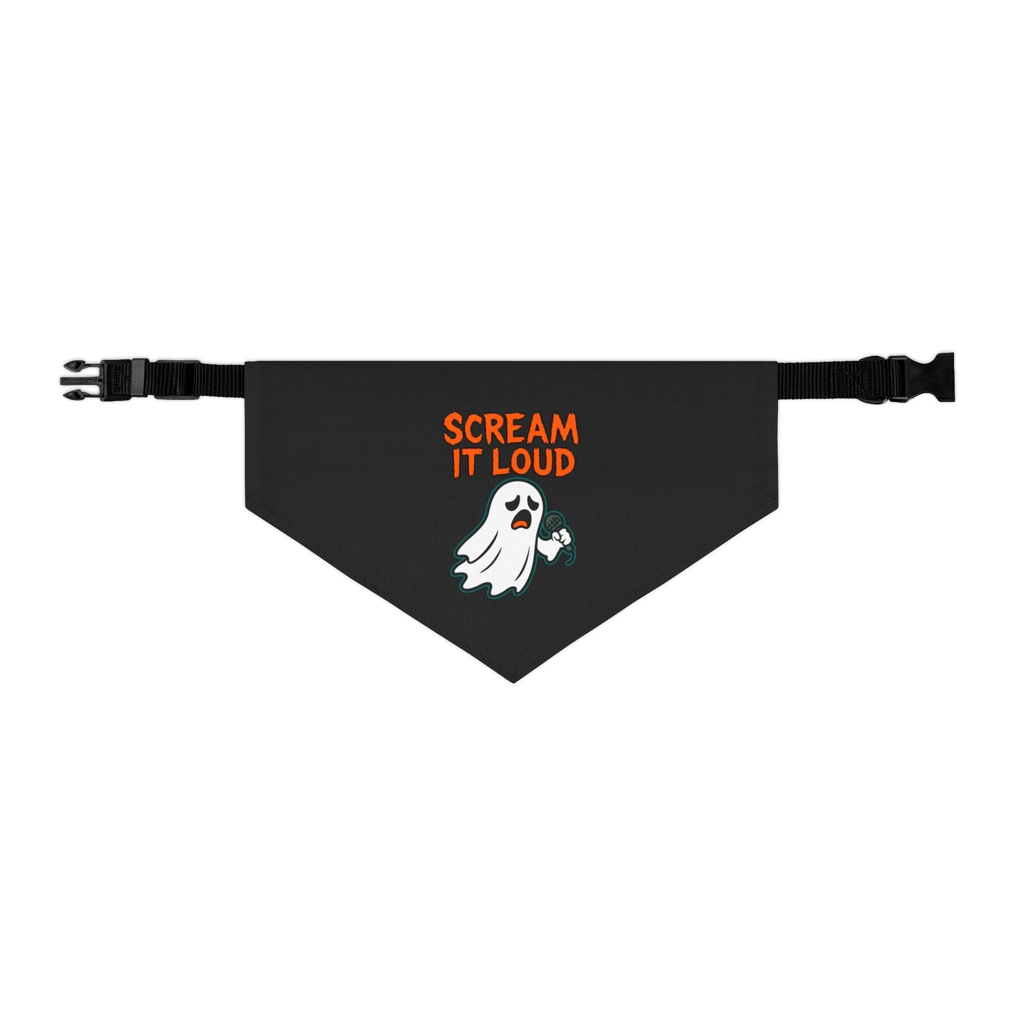 Scream It Loud Pet Bandana L
